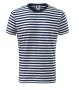 Нова мъжка моряшка тениска, тъмносиньо/бяло райе, снимка 1 - Тениски - 40643499