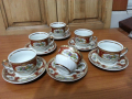 Стар български порцелан чаши за кафе, снимка 1 - Антикварни и старинни предмети - 36163648