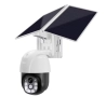 Комплект камера за видеонаблюдение с двоен соларен панел VC8PT-W, снимка 6