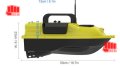 Лодка за захранка с дистанционно с GPS и 16 точков автопилов