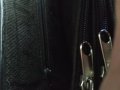 Чанта кожена през рамо женска с 5 прегради с цип 270х215х130мм, снимка 12