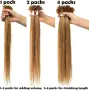 16" Pre Bonded Human Hair Extensions U-tip с кератин – 100% Remy, 0.5g x 200 нишки, 100g (прави), снимка 4