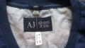 ARMANI JEANS Slim T-Shirt Original Размер M мъжка оригинална тениска 24-67, снимка 6