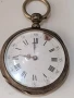джобен сребърен часовник , снимка 1