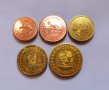 България сет ПРОБНИ евро монети 2004 година, снимка 4