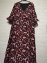 ДЪЛГА РОКЛЯ В КРАСИВИ ЦВЕТОВЕ 3XL, снимка 4