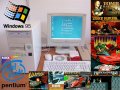 ⭐Продавам рядък ретро компютър Pentium MMX с много игри!⭐, снимка 1 - Антикварни и старинни предмети - 41024557