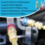 Адаптери Pindex R1234yf към R134a за бързо свързване за автомобилен хладилен агент – 2 броя НОВИ, снимка 2