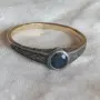 Колекция от пръстени със сапфири. Сребро с позлата., снимка 3