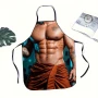 Нова забавна готварска престилка Sexy Man , снимка 4