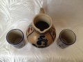 Vintage. Goebel. Не използван. Немски сервиз кана и 2 чаши за вино/ракия., снимка 5
