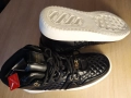 Нови черни ефектни спортни обувки за есенно-зимен сезон неупотребявани черни, снимка 7