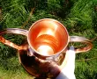 Медна кана,ваза,амфора,чиста червена мед 3 л. , снимка 7