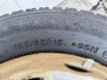 4бр ЗИМНИ ГУМИ Lassa SNOWAYS 4, 195/65/15 DOT 2025, снимка 5