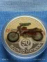 РЕПЛИКА на Монета Испания 50г. мотоциклет BULTACO MATADOR за КОЛЕКЦИОНЕРИ 39992, снимка 1