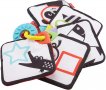 FISHER PRICE NEWBORN Занимателна играчка МЕКИ КАРТИ ЗА ИГРА ОТ 1 ДО 5 за0+, снимка 3