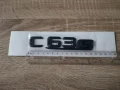 чисто черен надпис Mercedes Benz C63S , снимка 2