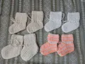 Бебешки терлички и шапки.Ръчна изработка , снимка 2