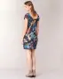 Ефектна цветна рокля Desigual (размер  L), снимка 3