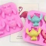 Стич Силиконов молд форма за гипс смола фондан за декорация на торта , снимка 2