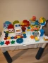 Детска маса за редене + голям лот Lego Duplo, снимка 1