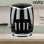 Кафеварка Rosberg Voltz 450W с две чаши, Черна, 2 ГОДИНИ ГАРАНЦИЯ, снимка 7