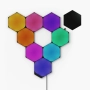 Смарт светлинни панели Nanoleaf Shapes Black Hexagons стартов пакет 9 броя, снимка 4