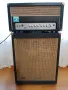Продавам китарен лампов усилвател 30 вата с 6l6 крайни лампи,кабинет EL2 ,с 12 инча говорител Алнико, снимка 1