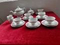 Разкошен порцеланов сервиз за чай -Полша- пълен комплект, снимка 3