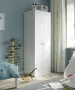 гардероб бял двукрилен от Икея , снимка 2
