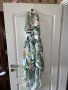 Елегантна ефирна нова разкошна дълга асиметрична рокля флорален десен диви цветя Италия , снимка 1 - Рокли - 41286742