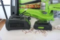 Акумулаторна духалка Greenworks 24V /възуходувка, листосъбирач/ с батерия и зарядно устройство, снимка 3