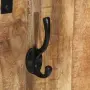 vidaXL Закачалка портманто 35x8x110 см масивно дърво манго, снимка 4