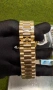 Часовник Rolex Day-Date 40 president 18k gold Baguette Diamond, снимка 4