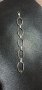 Елегантна масивна сребърна гривна , печати 925 , дълж. 20см , снимка 4