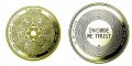 Кардано монета / Cardano Coin ( ADA ) - In code we trust - Gold, снимка 1