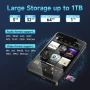 96GB MP3 и MP4 плейър, Android 14, 4-инчов IPS екран, Bluetooth и WiFi, снимка 4