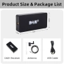 Нов DAB DAB+ USB адаптер за Android автомобилно радио с антена за кола, снимка 4