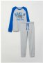 Пижама сиво-син цвят HM-170см-20лв.намаление, снимка 1 - Други - 41490658