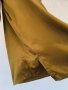 Красива копринена блуза ELÉGANCE цвят горчица, снимка 7