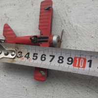 Малко колекционерско метално самолетче играчка, снимка 6 - Антикварни и старинни предмети - 44827407