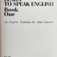Learn to speak English, снимка 2 - Чуждоезиково обучение, речници - 44806200