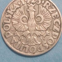 50 Groszy 1923 года Полша, снимка 2 - Нумизматика и бонистика - 44304491