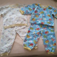 Бебешки ватирани пижами ръст 86/92, снимка 2 - Бебешки пижами - 39950294