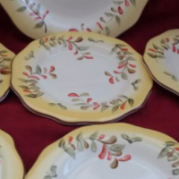  Китайски порцелан чинии  плитки, снимка 4 - Антикварни и старинни предмети - 17851473