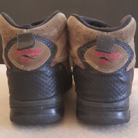 Vintage Retro 90s REEBOK Hexalite Hiking Boots Tan Suede Black Leather, снимка 4 - Кецове - 35667127