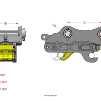 Бързосменник механичен-Yanmar, Volvo и други, снимка 2 - Индустриална техника - 40760054