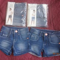 Нови детски къси дънкови панталони за момичета и момчета., снимка 8 - Детски панталони и дънки - 41084205