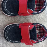 Дънкови еспадрили, снимка 3 - Бебешки обувки - 42248669