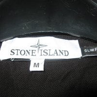 Stone Island оригинална мъжка тениска блуза с яка, снимка 5 - Тениски - 40920649